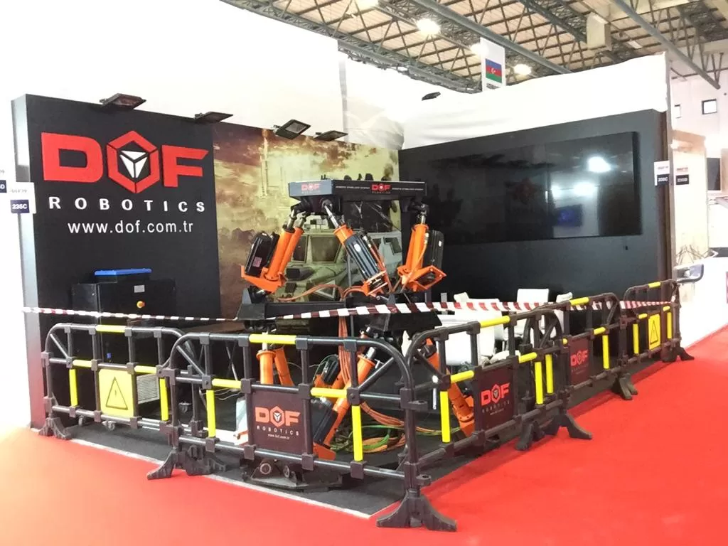 DOF Robotics Wooden Booth