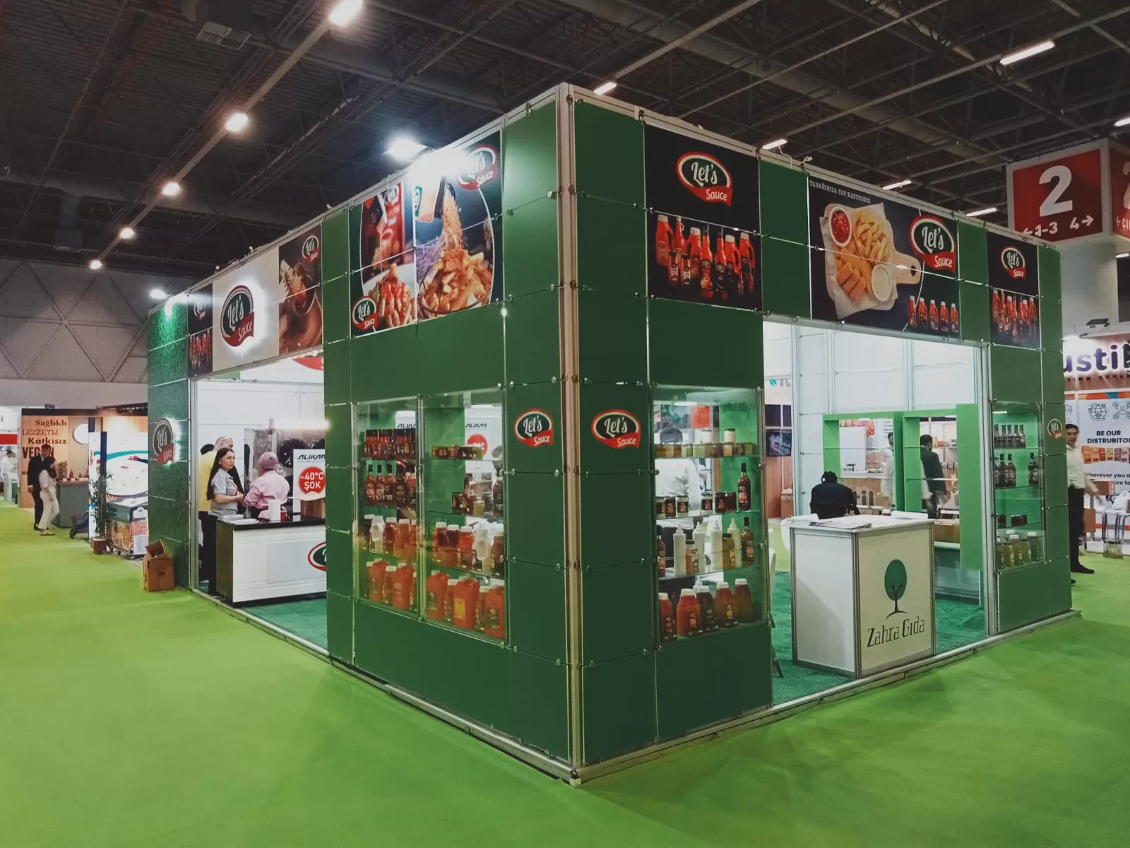 Lets Sauce Maxima Booth