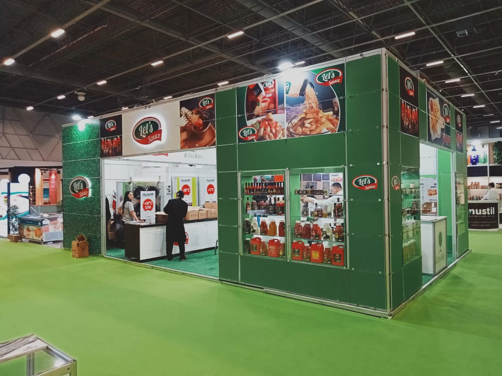 Lets Sauce Maxima Booth 2