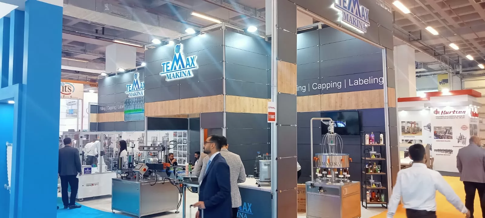 Temax Makina Maxima Booth