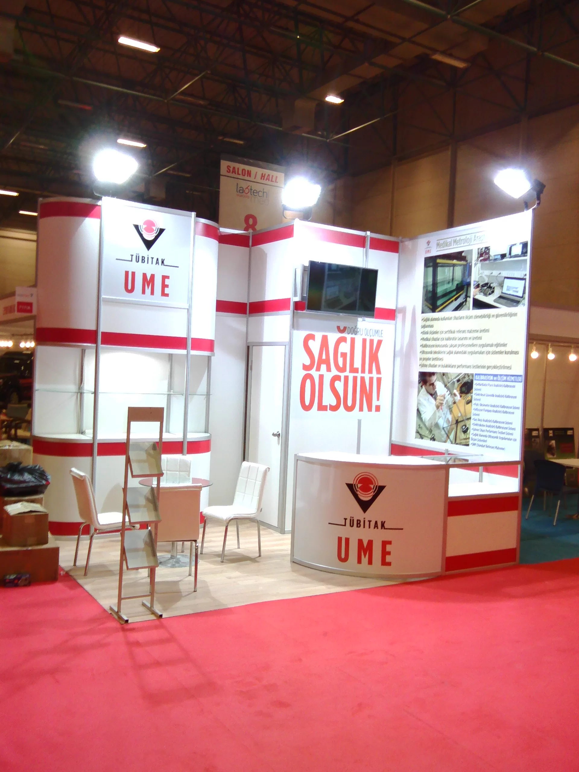 TÜB?TAK UME Modular Booth